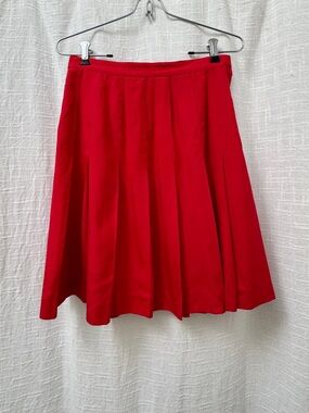 l. magnin silk tennis skirt
